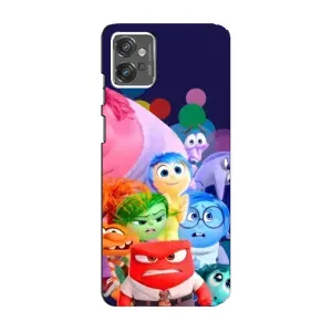 Чехол Головоломка для Motorola MOTO G23 - (AlphaPrint) (Герои головоломки)