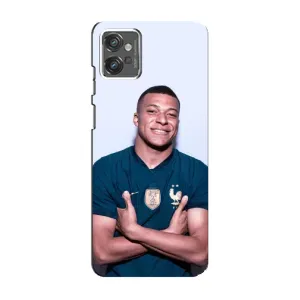 Чехол (TPU) с Футболистом на Motorola MOTO G23 (Мбаппешичка)