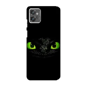 Чехол дракон Беззубик для Motorola MOTO G23 (Глаза Беззубика)