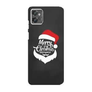 Чехол Санта Клаус для Motorola MOTO G23 (Санта Крисмас)