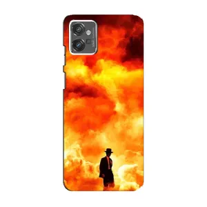 Чехол Оппенгеймер / Oppenheimer на Motorola MOTO G23 (Взрыв)