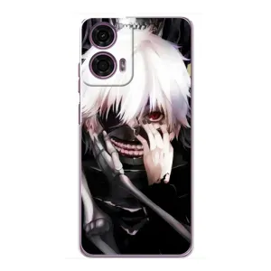 Чехол с персонажами АНИМЕ на Motorola MOTO G24 Power (Аниме Гуль)