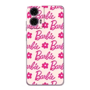 Силиконовый Чехол Барби Фильм на Motorola MOTO G24 Power (Barbie)