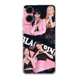 Чехлы с картинкой для Motorola MOTO G24 Power (BLACKPINK)