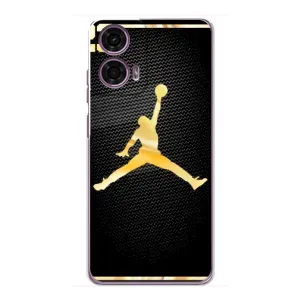 Силиконовый Чехол Nike Air Jordan на Моторола Мото джи 24 Павер (Джордан 23)