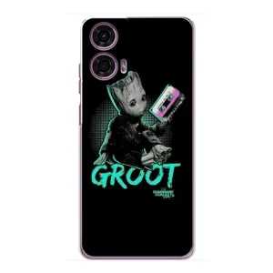 Чехол Супергерои Марвел на Моторола Мото джи 24 Павер (Groot)