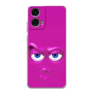 Силиконовые Чехлы (смешные стикеры) для Motorola MOTO G24 Power (Хитрая мордочка)
