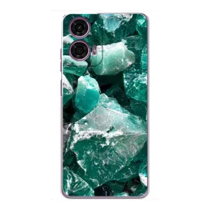 Чохол (Дорого-богато) на Motorola MOTO G24 Power (Смарагд)
