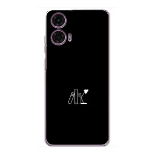 Чехол с картинками на черном фоне для Motorola MOTO G24 Power (Книжки)