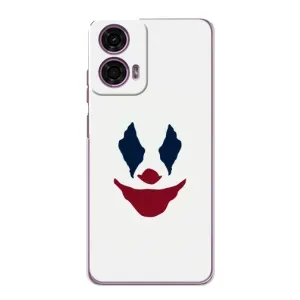 Чехлы с картинкой Джокера на Motorola MOTO G24 Power (Лицо Джокера)