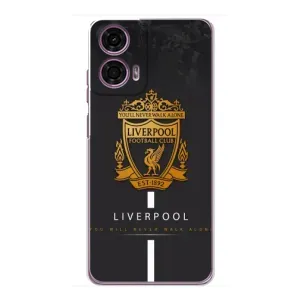 Силиконовые Чехлы принт Футбол на Motorola MOTO G24 Power (Liverpool)