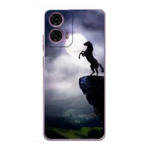 Чехлы с изображением разных животных для Motorola MOTO G24 Power (Лошадь)
