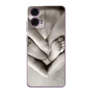 Чехлы для МАМЫ на Motorola MOTO G24 Power (Любящие руки)