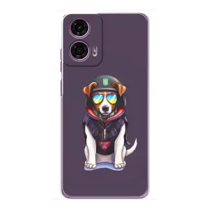 Чехол с принтом Собаки Патрон для Motorola MOTO G24 Power (Модный Патрон)