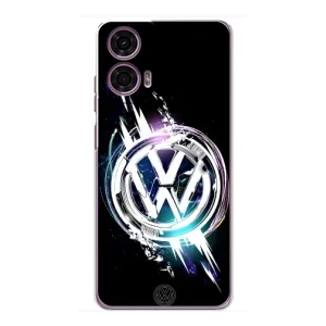 Чехол "Фольксваген" для Motorola MOTO G24 Power (Volkswagen на черном)