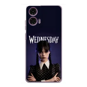 Чехлы с принтом Уэнсдей на Motorola MOTO G24 Power (Wednesdey)