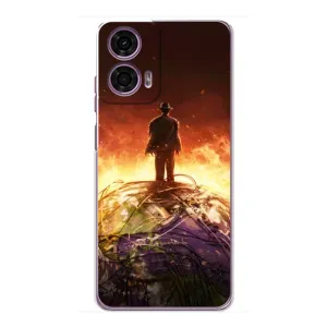 Чехол Оппенгеймер / Oppenheimer на Motorola MOTO G24 Power (Ядерщик)