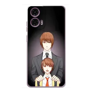 Чехол с персонажами АНИМЕ на Motorola MOTO G24 Power (Ягами вырос)