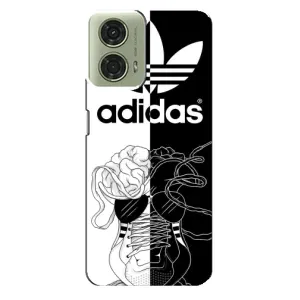 Чехол в стиле "Адидас" для Моторола Мото джи 24 (Adidas шнурки)