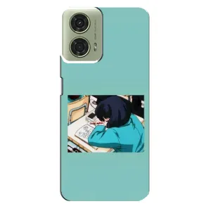 Чехол с персонажами АНИМЕ на Motorola MOTO G24 (Аканэ Тэндо)