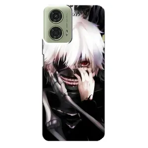 Чехол с персонажами АНИМЕ на Motorola MOTO G24 (Аниме Гуль)