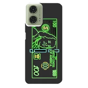 Чехол (Дорого -богато) на Motorola MOTO G24 (Баксы)