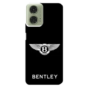 Чехлы с тематикой "Крутые машины" на Motorola MOTO G24 (Logo Bentley)