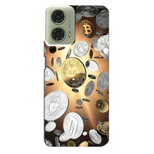 Чехол (Дорого -богато) на Motorola MOTO G24 (Биток)