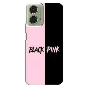 Чехлы с картинкой для Motorola MOTO G24 (BLACK PINK)
