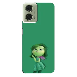 Чехол Головоломка для Motorola MOTO G24 - (AlphaPrint) (Брезгливость)