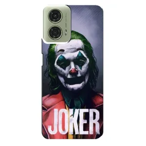 Чехлы с картинкой Джокера на Motorola MOTO G24 (Джокер)