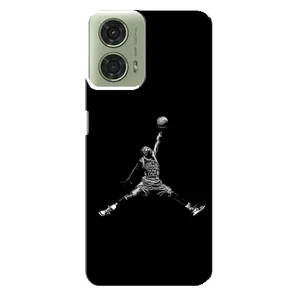 Силиконовый Чехол Nike Air Jordan на Моторола Мото джи 24 (Джордан)