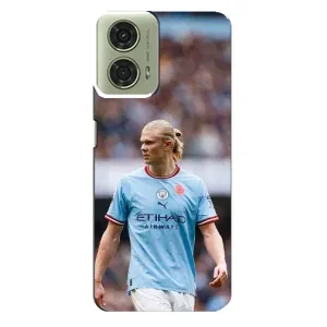 Чохли з принтом на Motorola MOTO G24 Футболіст (Ерлинг Холанд)