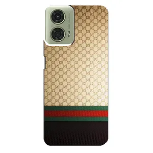 Чехлы Бренд GUCCI для Motorola MOTO G24 (Фон Гуччи)