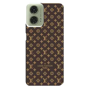 Чехол Стиль Louis Vuitton на Motorola MOTO G24 (Фон Луи Виттон)