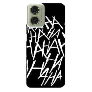 Чехлы с картинкой Джокера на Motorola MOTO G24 (Хахаха)