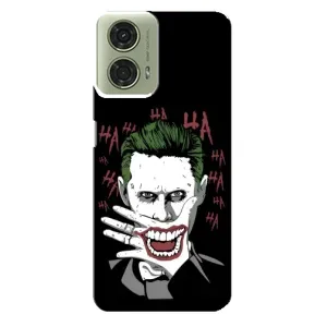 Чехлы с картинкой Джокера на Motorola MOTO G24 (Hahaha)