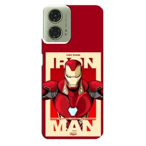 Чехол Супергерой Железный человек на Motorola MOTO G24 (Iron man)