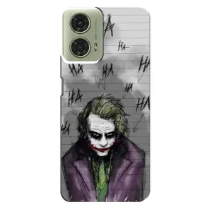 Чехлы с картинкой Джокера на Motorola MOTO G24 (Joker клоун)