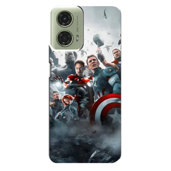 Чехол с рисунком «Команда марвел» для Motorola MOTO G24 Чехол с рисунком «Команда марвел» для Motorola MOTO G24