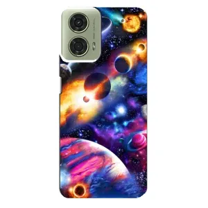 Чехлы КОСМОС для Motorola MOTO G24 (Космический мир)