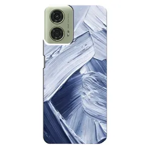 Чехлы со смыслом для Motorola MOTO G24 (Краски мазки)