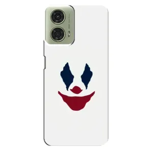 Чехлы с картинкой Джокера на Motorola MOTO G24 (Лицо Джокера)