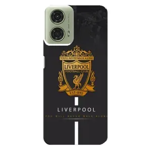 Силиконовые Чехлы принт Футбол на Motorola MOTO G24 (Liverpool)