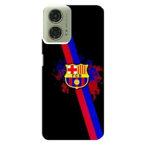 Чехол для Motorola MOTO G24 (Барселона) (Лого Барсы)