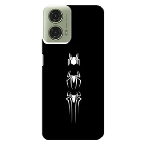 Чехол Супергерой Человека Паука на Motorola MOTO G24 (Лого паука)
