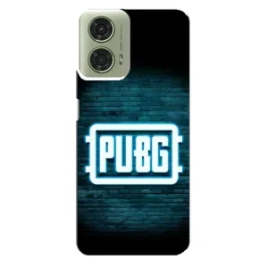 Чехол (TPU) с картинкой "Лого Пабг" на Моторола Мото джи 24 (Лого PUBG)