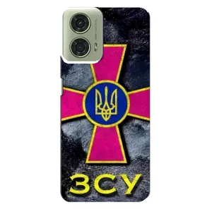 ЗСУ Чехлы (TPU) для Motorola MOTO G24 (Лого ЗСУ)