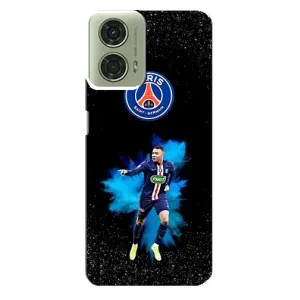 Чехол (TPU) с Футболистом на Motorola MOTO G24 (Мбаппе ПСЖ)
