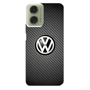 Чехол "Фольксваген" для Motorola MOTO G24 (На карбоне)